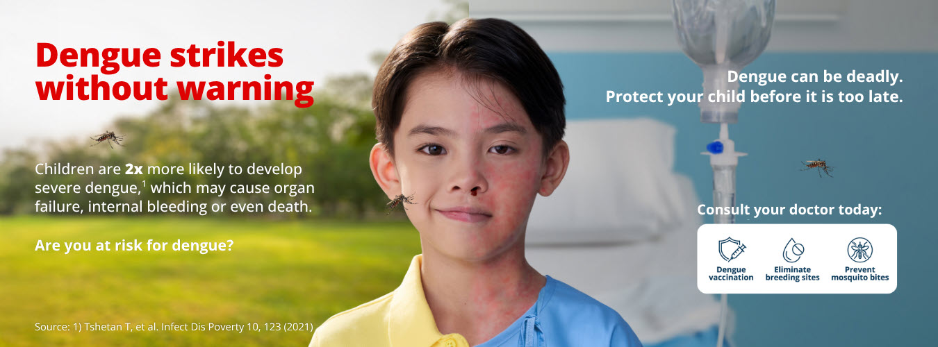 Dengue strickes without warning